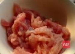酱炒芹菜肉丝的做法图解1