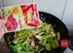 酱炒芹菜肉丝的做法图解6