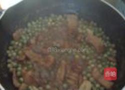 豌豆煮肉片的做法图解4