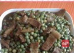 豌豆煮肉片的做法图解5