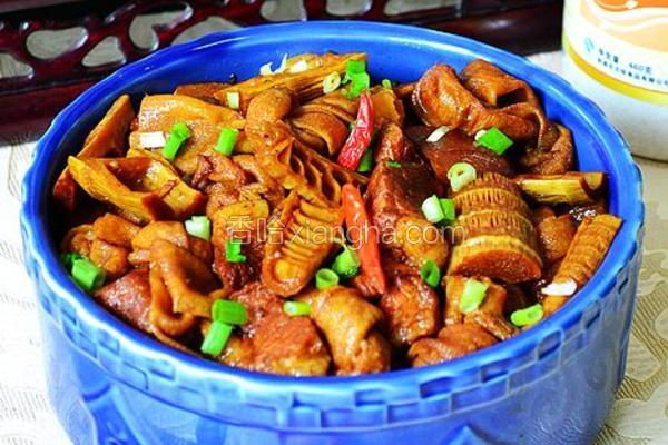 百页结竹笋红烧肉的做法 菜谱 香哈网