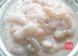 虾仁炒三素的做法图解3