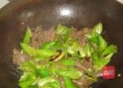 辣椒豆鼓炒牛肉的做法图解8