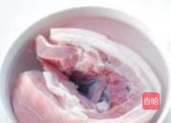 萝卜红烧肉的做法图解2