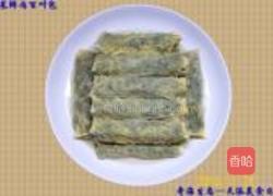 荠菜鲜肉百叶包的做法图解23
