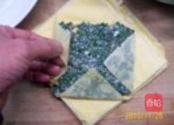 荠菜鲜肉百叶包的做法图解9