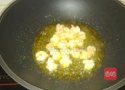 韭菜豆嘴炒虾仁的做法图解4