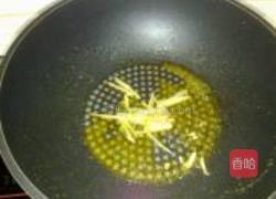 韭菜豆嘴炒虾仁的做法图解5