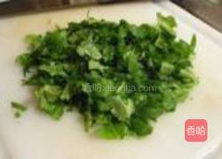 咸肉香菜豆腐汤的做法图解4
