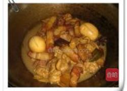 百叶结烧肉的做法图解8