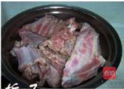 羊排萝卜煲的做法图解2