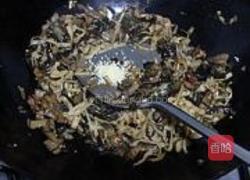 咸菜炒百叶的做法图解8