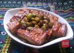 臭豆腐烧毛豆的做法图解8