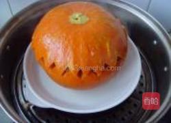 南瓜豉汁蒸排骨的做法图解4