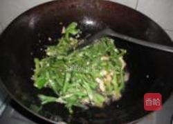 黄豆酱甜椒扁豆角炒肉的做法图解8