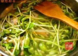 辣炒青豆芽的做法图解4