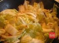 虾米炒大白菜的做法图解5