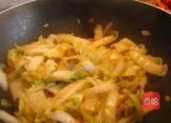 虾米炒大白菜的做法图解8