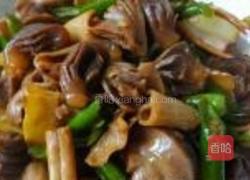 青椒炒鸭胗的做法图解6