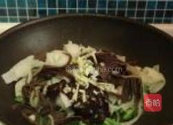 青椒牛肚的做法图解5
