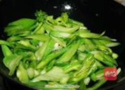 芥菜炒酿猪皮的做法图解6