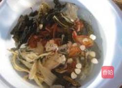 菜干罗汉果汤的做法图解2