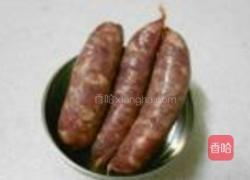 香煎香肠的做法图解1