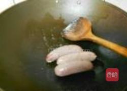 香煎香肠的做法图解3
