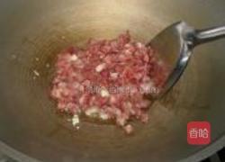 豌豆炒腊肠的做法图解4