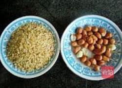 糙米花生豆浆的做法图解1