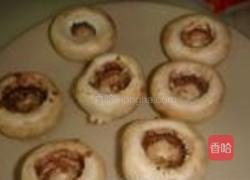 芝士焗鲜蘑菇的做法图解2
