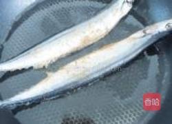香煎秋刀鱼的做法图解5