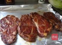 黑椒蚝油烤猪排的做法图解4