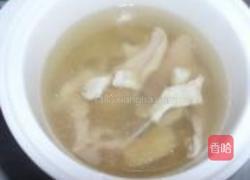 鱼胶炖猪肚的做法图解4