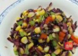 凉拌紫甘蓝玉米粒的做法图解14