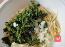 凉拌香椿豆腐皮的做法图解4