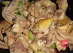 东北小鸡炖蘑菇的做法图解6