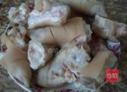 红烧猪蹄的做法图解1