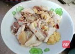 姜葱炒鸡的做法图解1