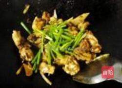 姜葱炒鸡的做法图解5