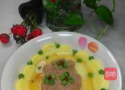 豌豆玉子蒸的做法图解5