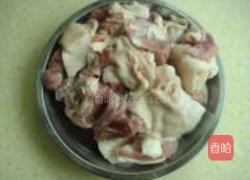 白萝卜炖羊肉的做法图解1