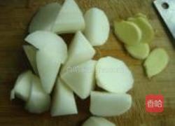 白萝卜炖羊肉的做法图解4