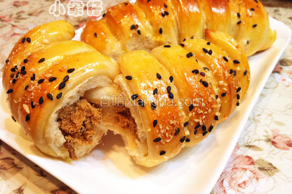 肉松毛毛虫面包