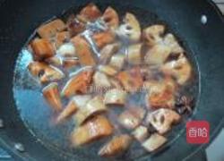 莲藕烧面筋的做法图解10