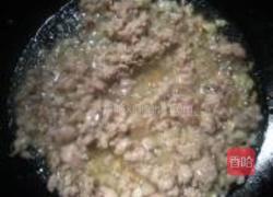 酸豆角炒肉末的做法图解3