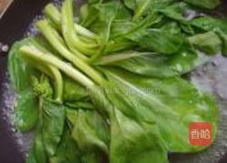 蚝油香菇菜心的做法图解2