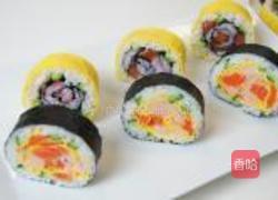 玫瑰花寿司的做法图解9