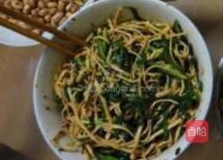 凉拌豆腐皮韭菜的做法图解9