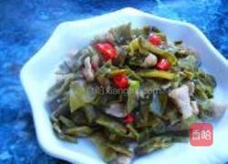 煸炒酸扁豆的做法图解12
